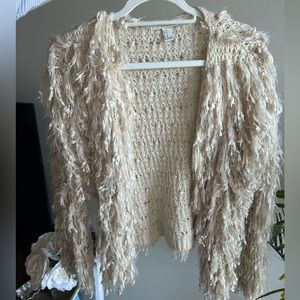 Shaggy Cardigan Fall Fluffy Sweater